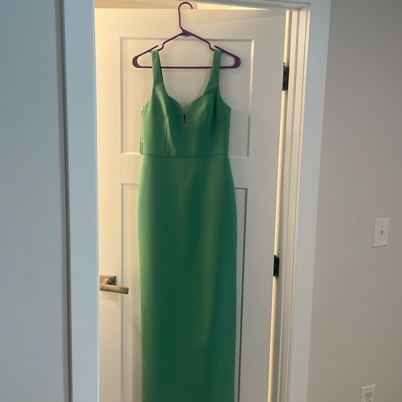 BCBG size 4 green dress - Picture 1 of 7